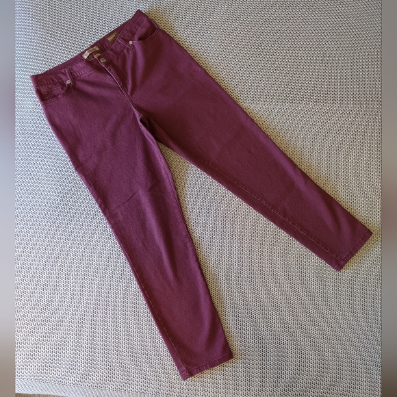 Nine West Vintage America Plum Purple Matchstick Skinny Jeans Sz 12 - Picture 9 of 9